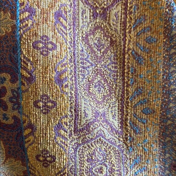 Talbots Jacquard Vintage Vest size 14 - Picture 4 of 9